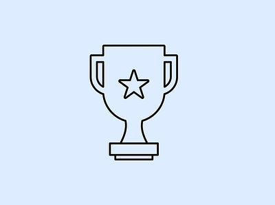 Trophy, Award, Prize, First Place app branding design graphic design illustration logo typography ui ux vector