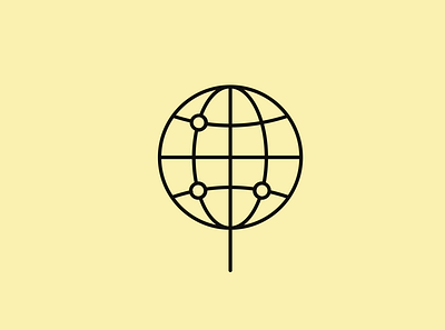 Internet, Globe, Line app branding design graphic design illustration logo typography ui ux vector