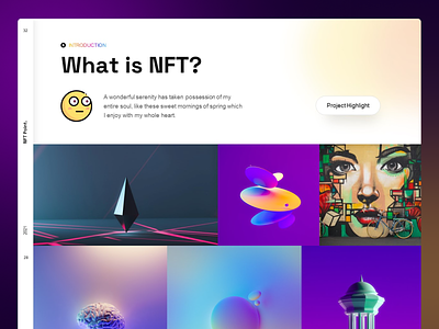 NFT Point Platform - Presentation PowerPoint Template