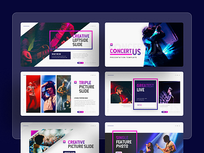 60.000+ Event Bundle PowerPoint Template concert conference festival keynote music party pitch deck powerpoint presentation singer