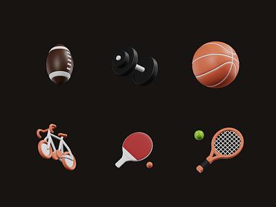 Sport 3D Icon