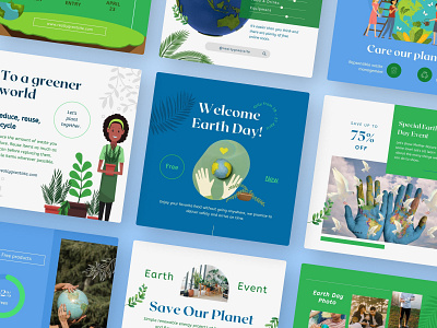 Instagram Post Earth Day branding design earth day graphic design ui