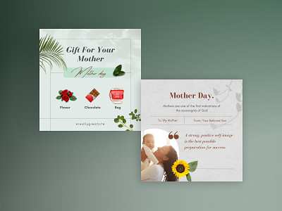 Mother Day Greeting Card banner canva card celebration day design gift girl greeting instagram instagram post instagram story mommy mother mothers day parent social media template woman women