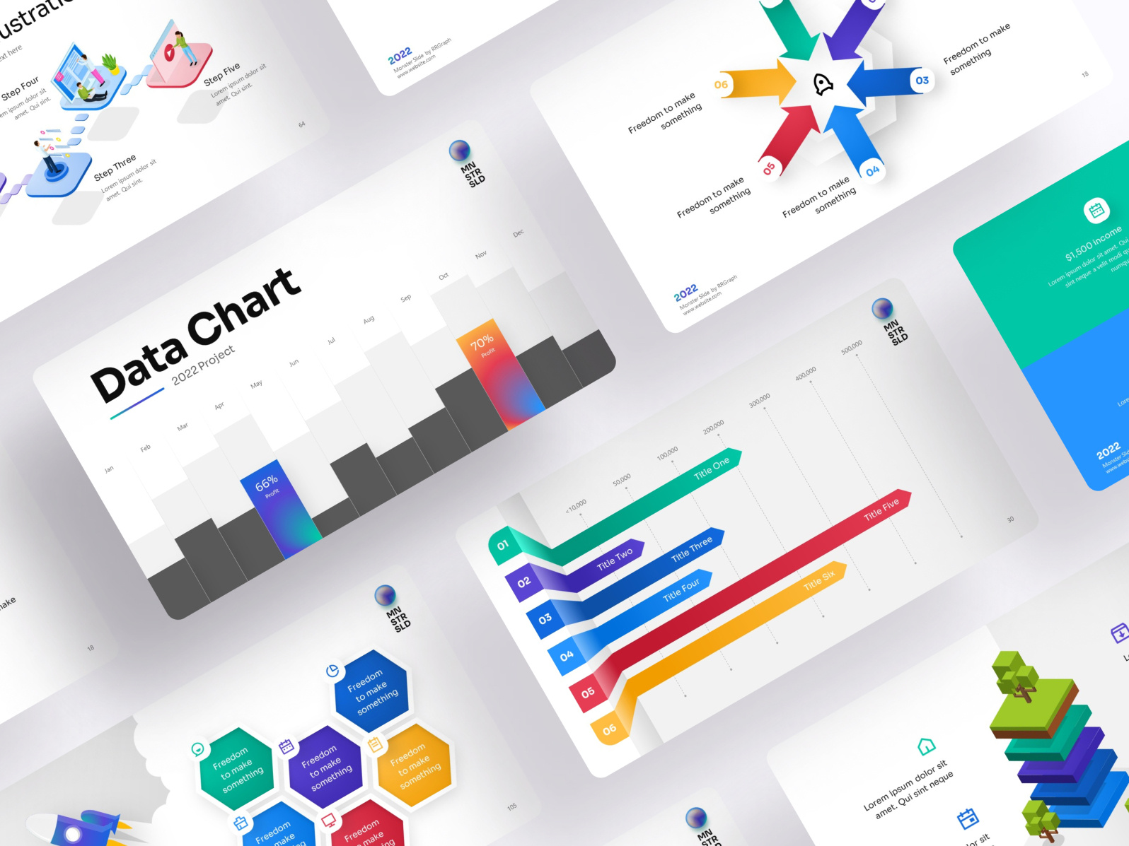 monster-slide-data-chart-powerpoint-template-by-rrgraph-on-dribbble