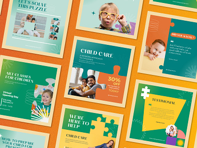 Child Care Canva Template