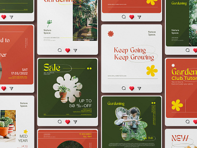 Gardening Instagram Template