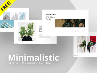 Free Minimalistic Powerpoint Template agency analysis animated biz business chart clean free freebie freebies