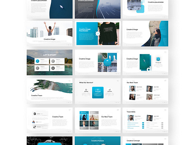 Determination PowerPoint Presentation Template by RRGraph on Dribbble