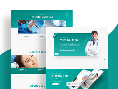 HealthCare Medical PowerPoint Presentation Template care clinic doctor emergency health medical medicine nurse patient people pharmacy presentation