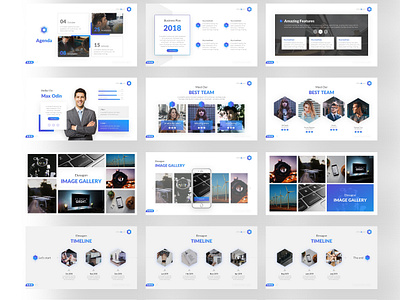 Elexagon – Technology Powerpoint and Keynote Template by RRGraph on ...