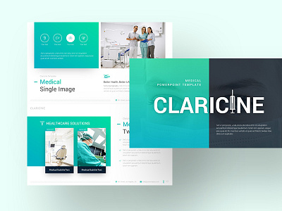 Claricine – Medical Powerpoint Presentation Template care health health care healthy medical medicine powerpoint powerpoint template presentation presentation design presentation template professional template