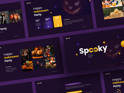 Free Spooky Halloween - Pitch Deck/Presentation dark theme design free free powerpoint template free template free templates freebie google slides halloween keynote pitch pitchdeck powerpoint design powerpoint presentation powerpoint template ppt pptx presentation slides