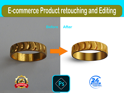 E-commerce Product retouching and Editing