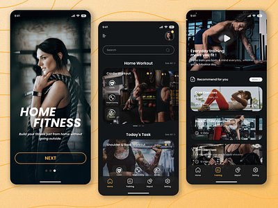 Home Fitness App for Home Workout