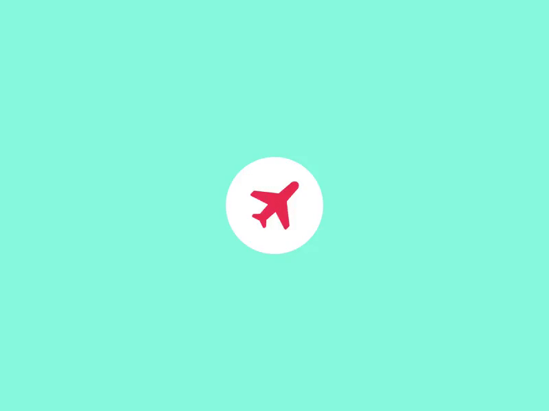 Flight Info Animation airplane animation concept daily ui design exploration flight gif interaction interface invision studio micro interactions ui ux