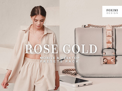 Rose Gold lightroom presets rose gold