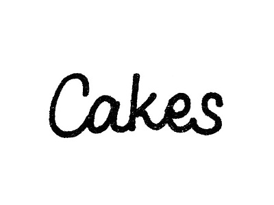 Cakes calligraphy design graphic design hand lettering ink pen pen and ink