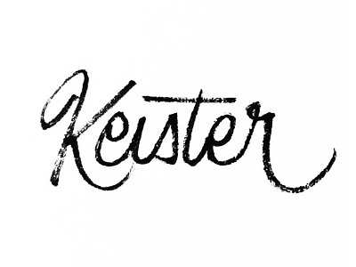 Keister black and white brush brush calligraphy butts calligraphy design graphic design hand lettering ink keister pen pen and ink