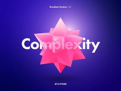 Gradient Studies: Encore — Complexity 3d abstract adobe illustrator color design geometry gradient illustration minimalist skillshare vector