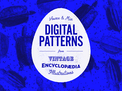 Digital Patterns from Vintage Encyclopaedia Illustrations