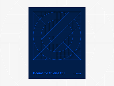 Geometric Studies #01 1980s abstract avant garde blueprint digital duotone geometric art geometric grid grid design grids line art linear design minimalist pattern poster retro typography vector