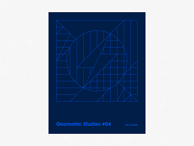 Geometric Studies #04 1980s abstract avant garde blueprint digital duotone geometric art geometric grid grid design grids line art linear design minimalist pattern poster retro typography vector