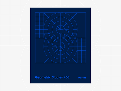 Geometric Studies #06 1980s abstract avant garde blueprint digital duotone geometric art geometric grid grid design grids line art linear design minimalist pattern poster retro typography vector