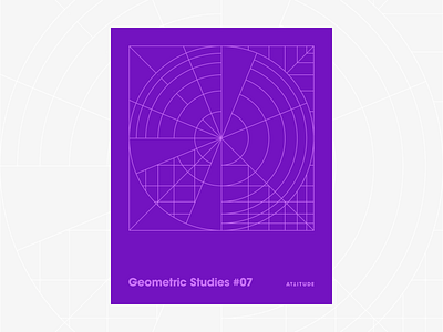 Geometric Studies #07 1980s abstract avant garde blueprint digital duotone geometric art geometric grid grid design grids line art linear design minimalist pattern poster retro typography vector