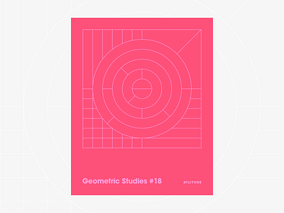 Geometric Studies #18 1980s abstract avant garde blueprint digital duotone geometric art geometric grid grid design grids line art linear design minimalist pattern poster retro typography vector