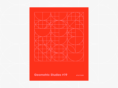 Geometric Studies #19 1980s abstract avant garde blueprint digital duotone geometric art geometric grid grid design grids line art linear design minimalist pattern poster retro typography vector