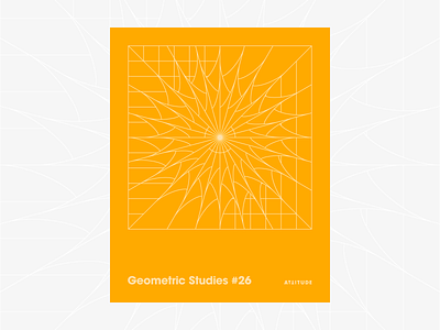 Geometric Studies #26 1980s abstract avant garde blueprint digital duotone geometric art geometric grid grid design grids line art linear design minimalist pattern poster retro typography vector