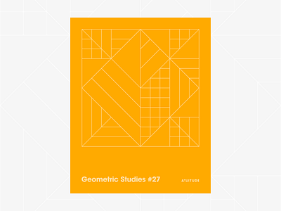Geometric Studies #27 1980s abstract avant garde blueprint digital duotone geometric art geometric grid grid design grids line art linear design minimalist pattern poster retro typography vector