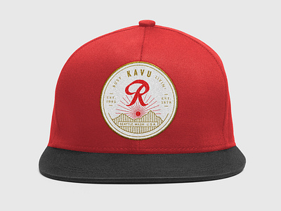 KAVU + Rainier Beer Hat Patch