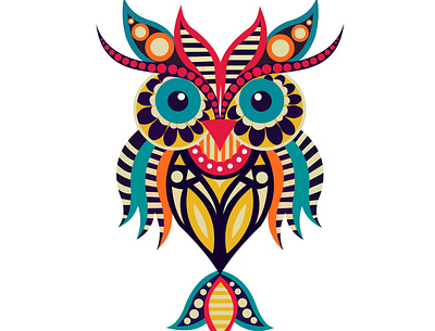 Owl 2d animation adobe animation branding classic design flash illustration logo ui