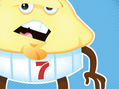 Character Exploration - Muffins character freelance illustration inkstatic mascot vector