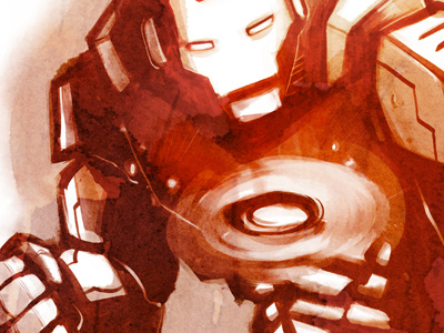 Ironman dribbble