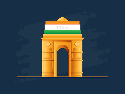 India Gate exzeo flag independence day india gate indian flag republic day