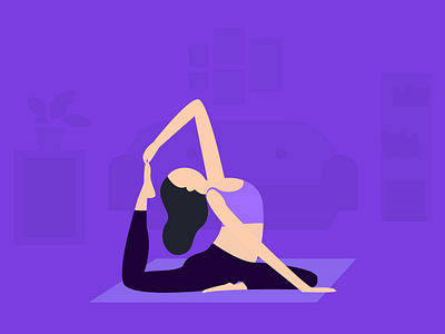 Yoga illustrations characterdesign figures fitness illustration illustrations uidesign website yoga