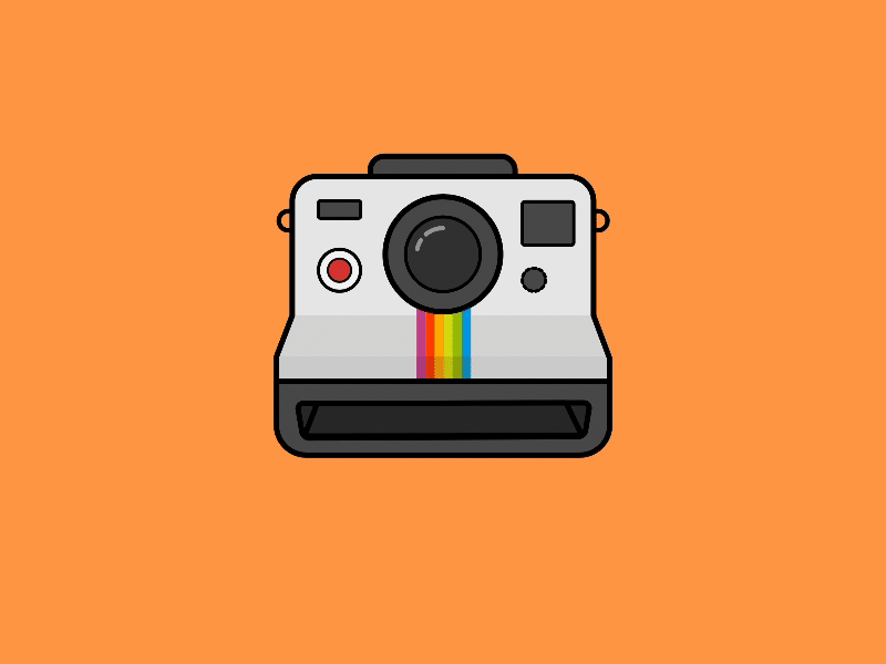 Polaroid camera ix by Akshay Chaturvedi on Dribbble
