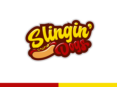 Hotdog logo design graphic design illustration logo typography vector