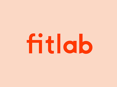 Fitlab Logo branding logo typography
