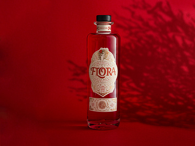 1220 Flora branding design illustration packaging typography