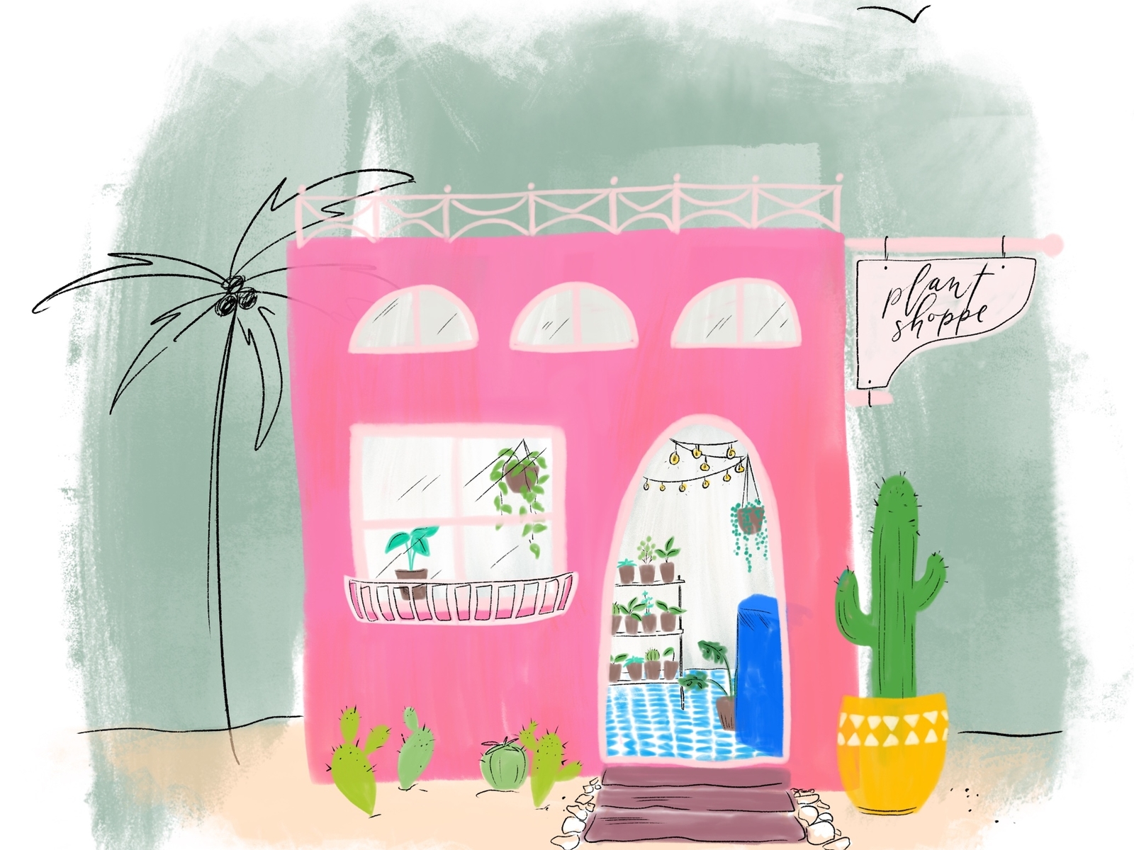 Desert Plant Shop By Peggy Dean On Dribbble