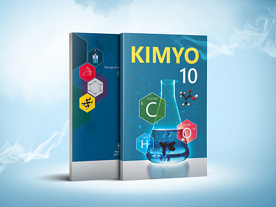 Kimyo (6-sinf) bookcover chemistry design graphic design typography