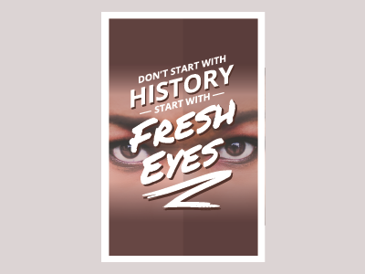Design Poster - Fresh Eyes