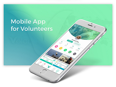 Volontime Social Network Mobile App app cause design donation events mobile ux volunteer