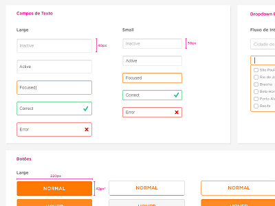 Styleguide | Preview #2 buttons forms framework interface pixel responsive styleguide travel ui ux web webdesign