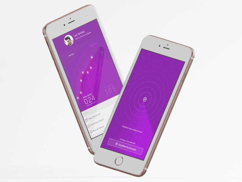 UI APP animation app design gif interface ios iphone mobile motion ui ux webdesign