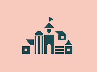 Zendesk - The Village geometric identity logo modern simple team town village zendesk