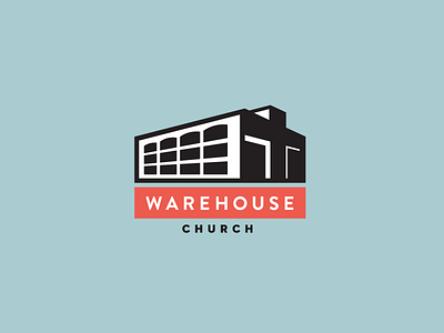 Warehouse Church branding church heisler identity logo logotype minimal modern sea warehouse